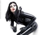 Shiny Black Latex