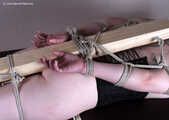 Florence in extreme hogtie