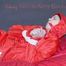 Destiny wearing a sexy red rain suit tied and gagged and hooded with ropes and a cloth gag on a bed (Pics)