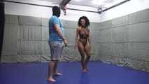 ballbusting a loser with sativa