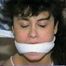 18 Yr OLD LATINA MOUTH STUFFED, CLEAVE GAGGED, BALL & HOG-TIED HOSTAGE (D29-1)