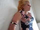 Upper arm watch and small tight rings for Janes soft upper arms