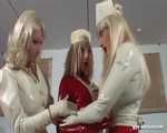 3 rubber nurse in latex ecstasy