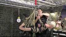 Fantastic Suspension Demonstration With Lena King, tied by Delona !