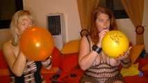 house party with balloons