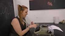 Rachel typewriter