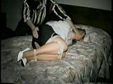 30 Yr OLD SINGLE MOM GETS PANTIES STUFFED IN MOUTH, ACE BANDAGE GAGGED, BALL-TIED, SPANKED & FONDLED (D38-12)