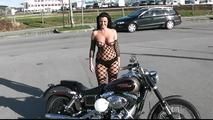 Judy Nero at the Motobike
