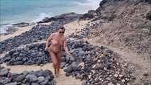 PEEPING TOM ALARM!!! Tourist films me naked at the beach! 